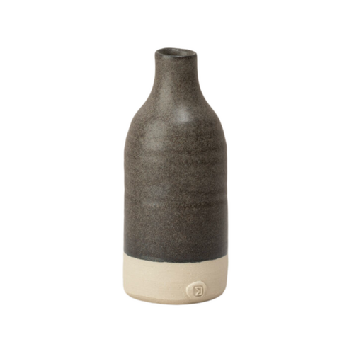 Handmade Bottle Vase, Sydney, NSW, Charcoal