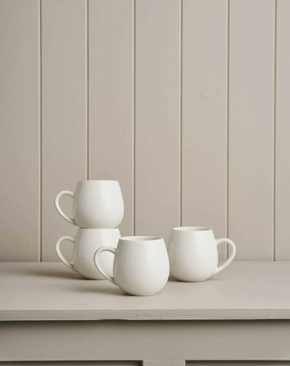 Speckled White Hug Me Mug