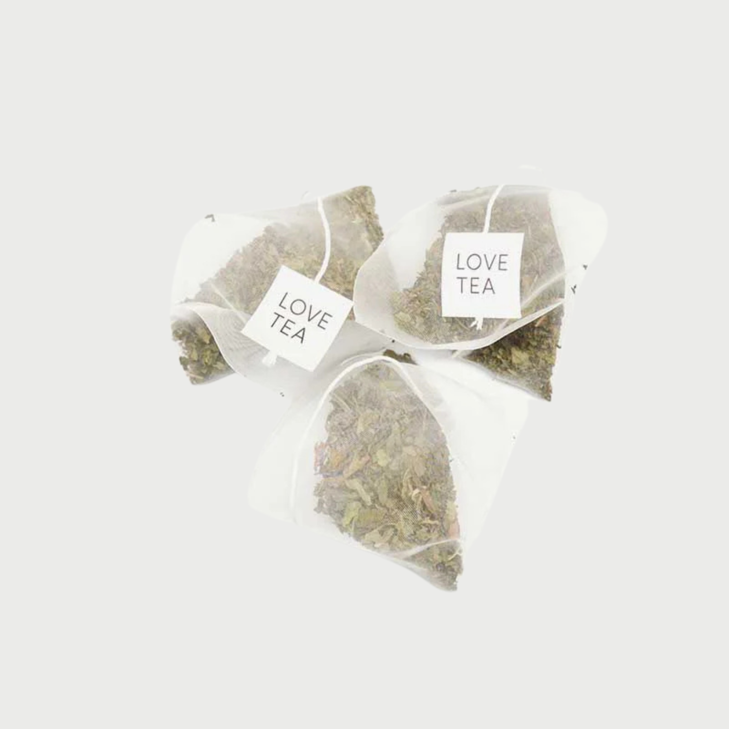 Peppermint Tea Pyramids