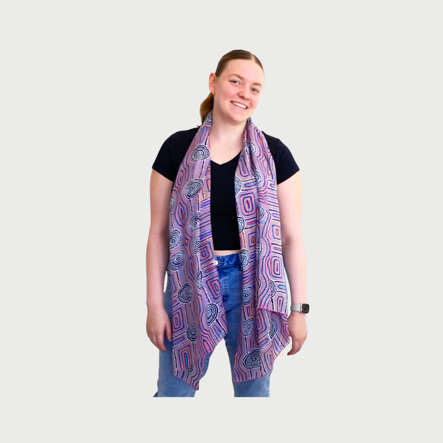 Women's Journey Silk Scarf