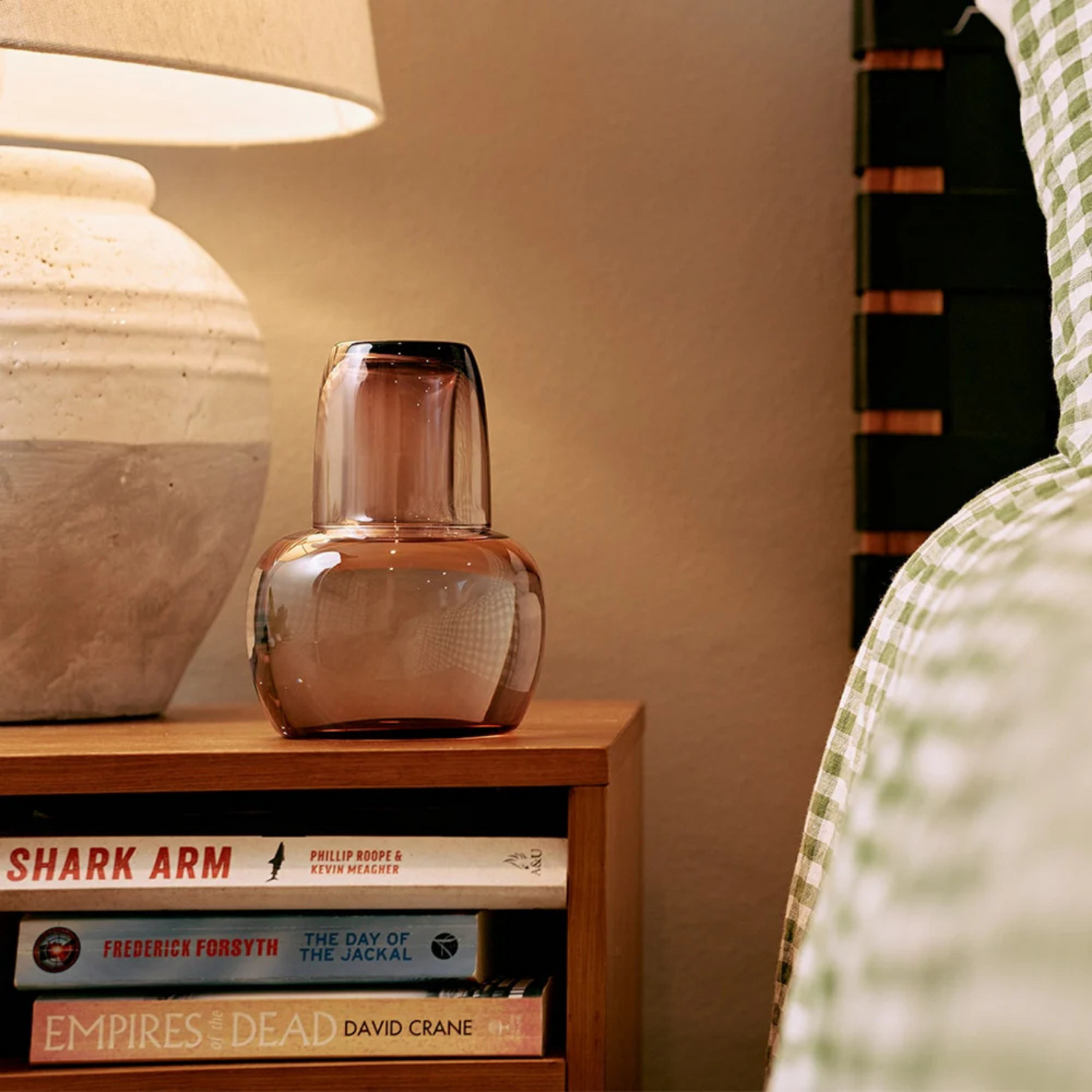Charcoal Bulb Carafe Set