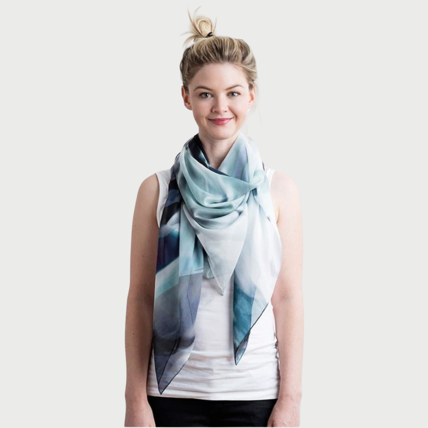 Blur Silk Scarf