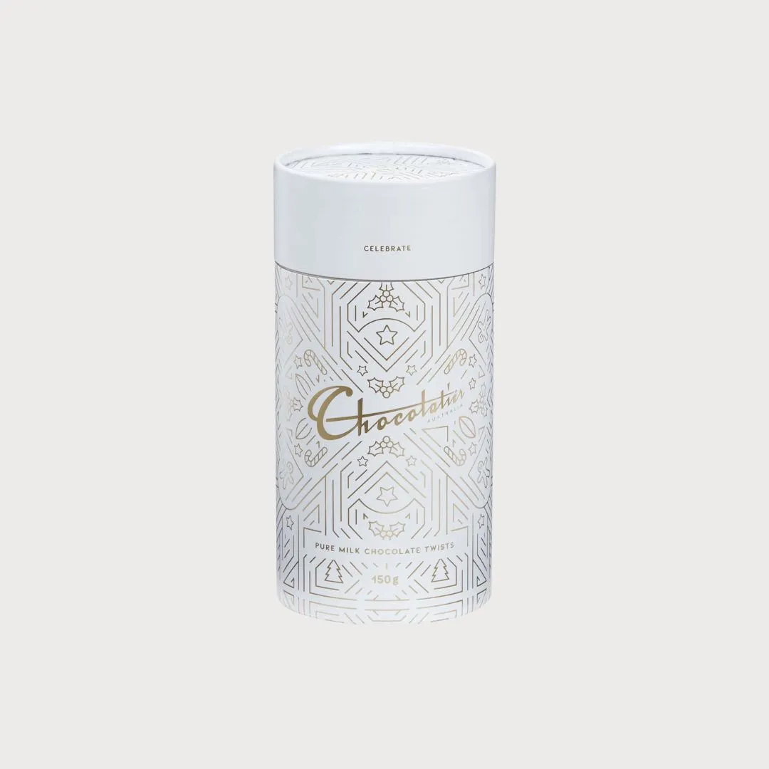 Pure Milk Chocolate Twists Canister