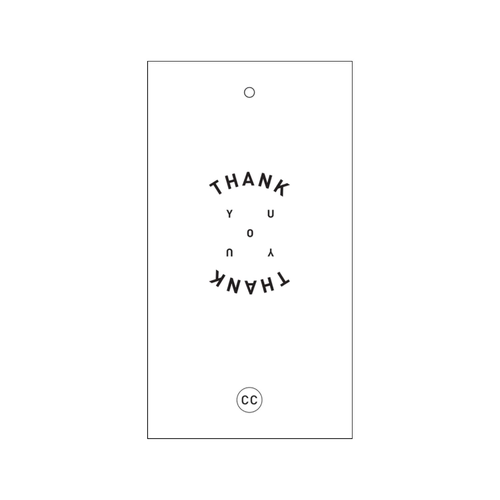 Thank You Gift Tag
