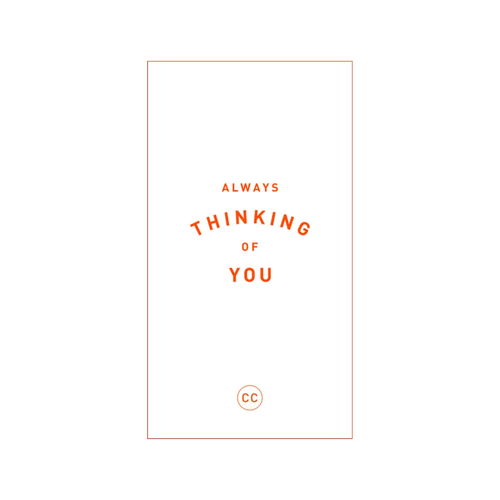 Thinking of You CC Gift Tag
