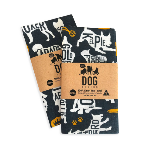 Dog Lover's Tea Towel