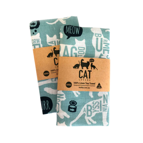 Cat Lover's Tea Towel