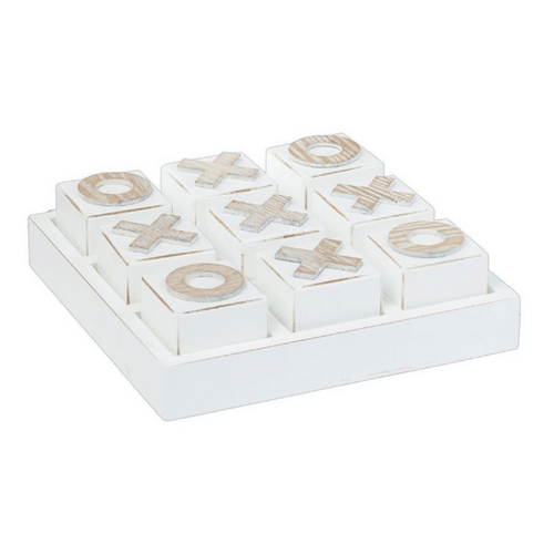Wooden Noughts &amp; Crosses Game