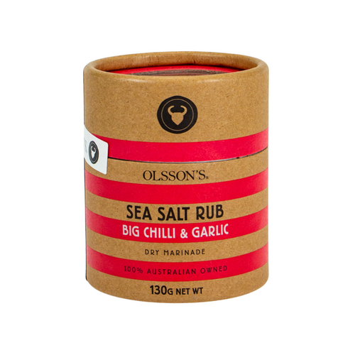 Sea Salt Big Chilli and Garlic Rub