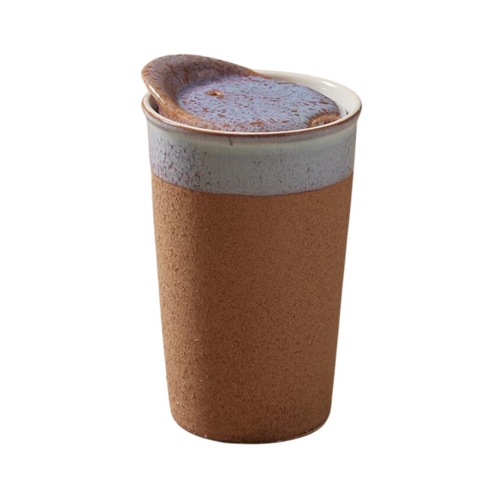 It's a Keeper Ceramic Cup in Raw Earth