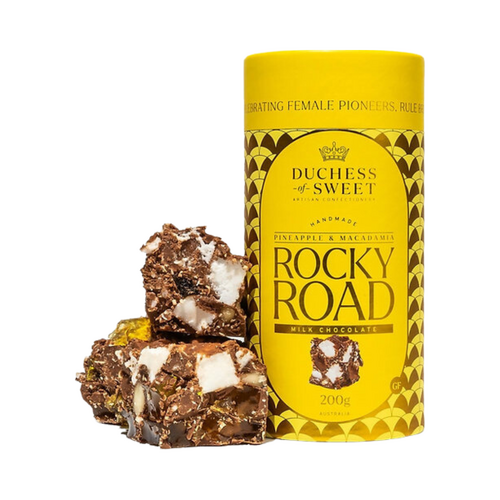 Pineapple &amp; Macadamia Milk Chocolate Rocky Road