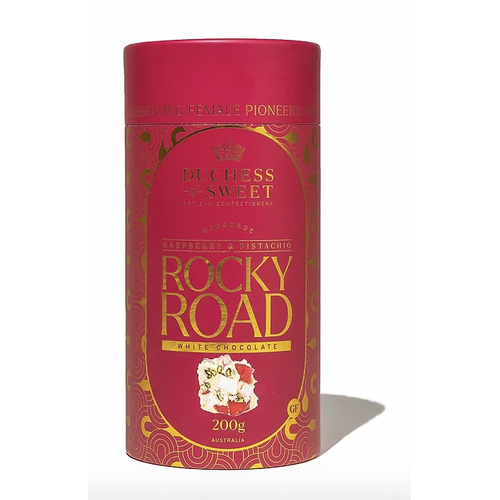 Raspberry & Pistachio Rocky Road