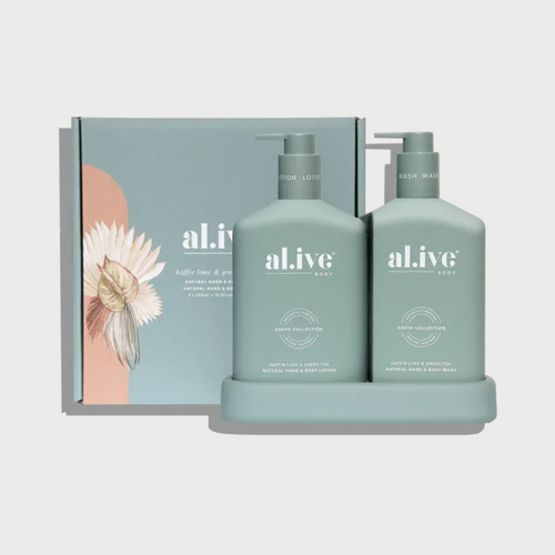 Kaffir Lime & Green Tea Wash & Lotion Duo
