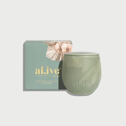 Blackcurrant & Caribbean Wood Soy Candle