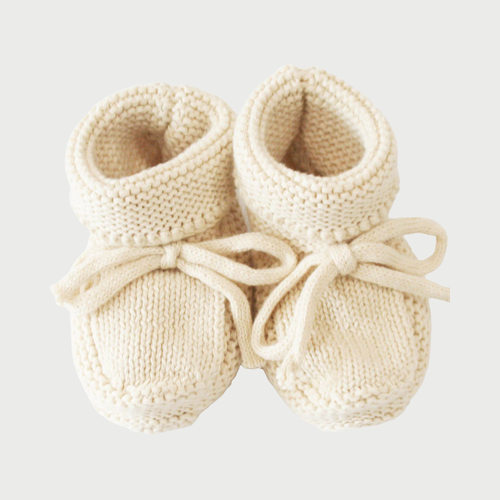 Knit Baby Booties
