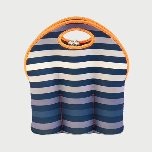 Gradient Stripe Neoprene Six Pack Carrier