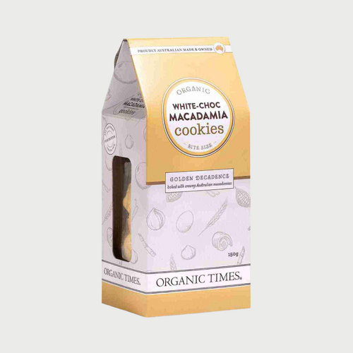 White Choc Macadamia Cookies