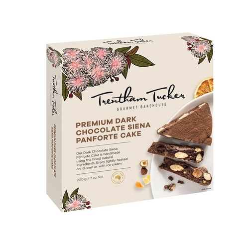 Premium Dark Chocolate Siena Panforte Cake