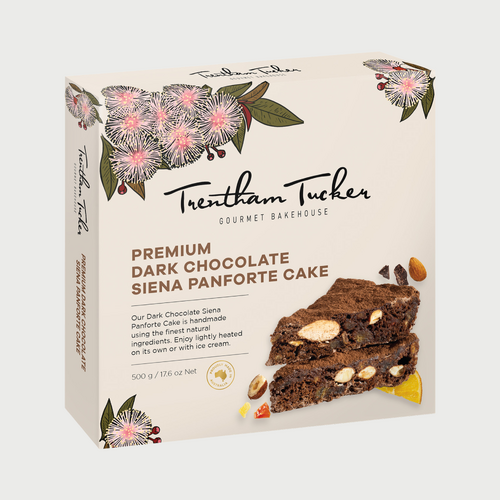 Premium Dark Chocolate Siena Panforte Cake