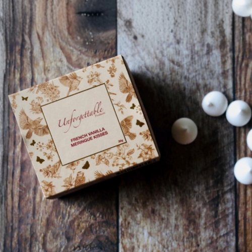 Boxed French Vanilla Meringue Kisses
