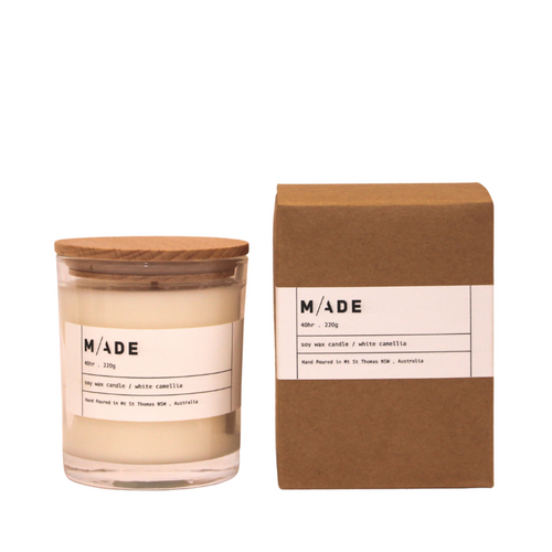 White Camellia 40hr Candle