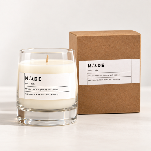 Large Jasmine &amp; Freesia Candle