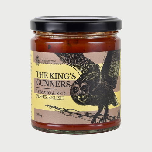 The Kings Gunners Tomato &amp; Red Pepper Relish