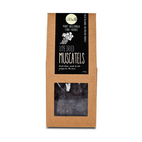 Port Willunga Vine Dried Muscatels, 100g SA