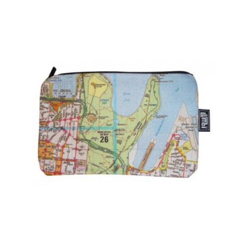 Sydney Map Zip Pouch