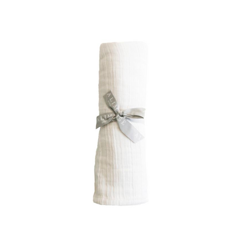 Ivory Muslin Swaddle