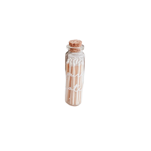 Glass Jar of Matches
