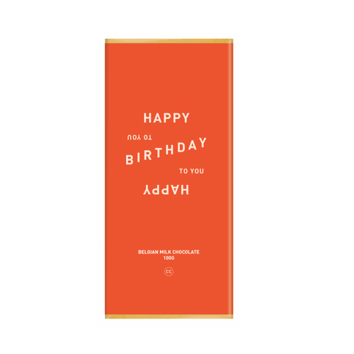 Happy Birthday Chocolate Bar