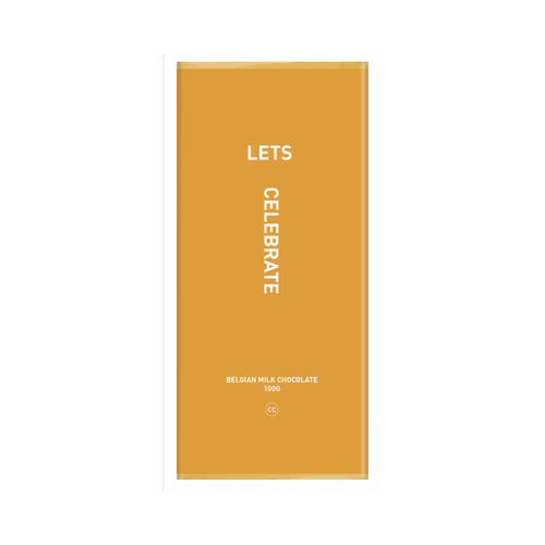 Let&#39;s Celebrate Chocolate Bar