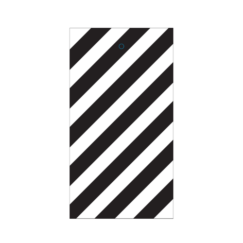 Midnight Stripe CC Gift Tag