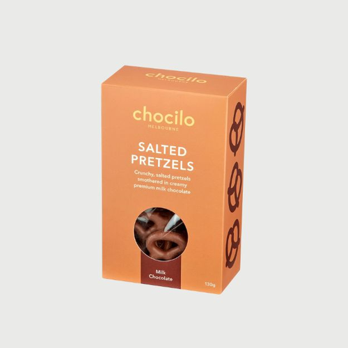 Salted Pretzels Milk Chocolate Gift Box