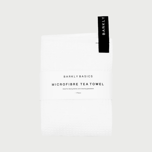 White Microfibre Hand Towels - Single