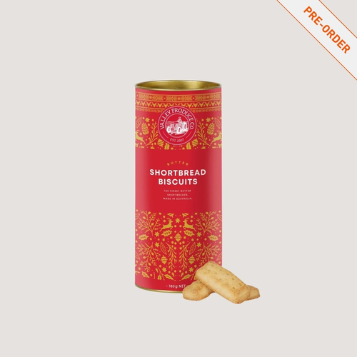 Luxury Festive Shortbread Biscuit Tin