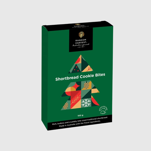 Christmas Shortbread Cookie Bites