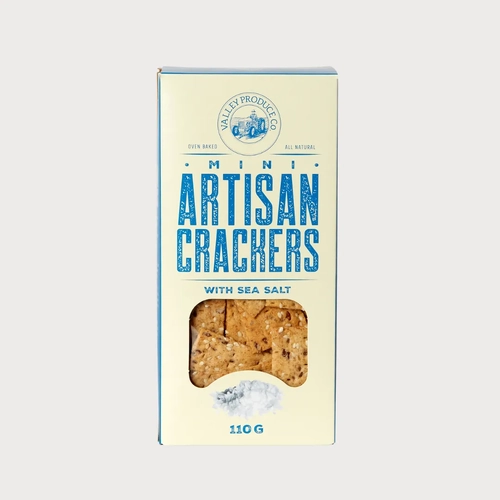 Mini Sea Salt Artisan Crackers