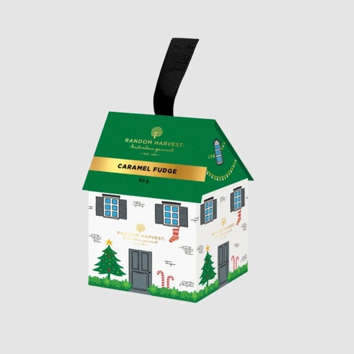 Caramel Fudge Christmas House