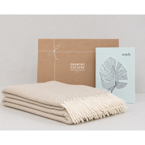 Deluxe Wool Blanket Luxury Gift Hamper