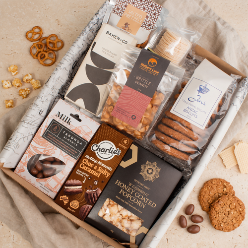Australian Entertaining Gift Hamper with Sweet Treats