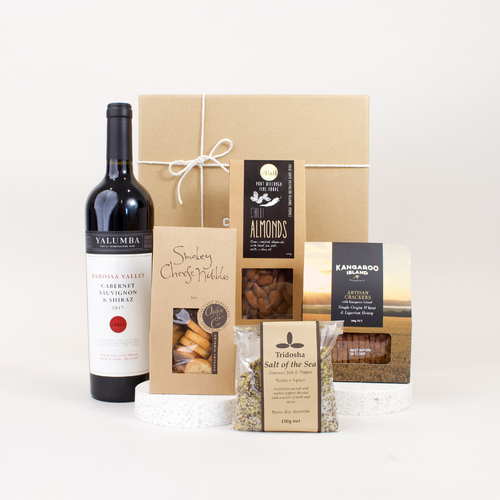Luxury Wine &amp; Gourmet Australian Savouries Hamper