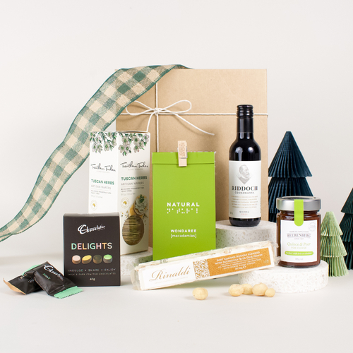 Mini Gourmet Christmas with Alcohol Hamper