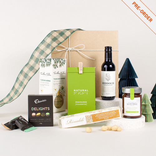 Mini Gourmet Christmas with Alcohol Hamper