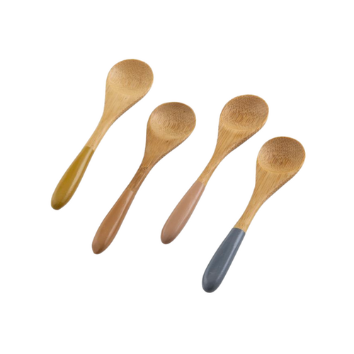 Bamboo Dip Spoons, Sydney NSW - Blue/Grey