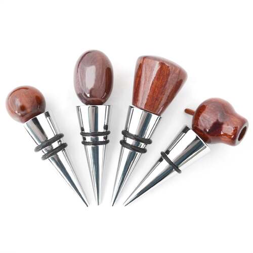 Jarrah Timber Wine Stopper