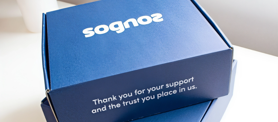 How Sognos Created a Meaningful Client Gift with a Custom Branded Box